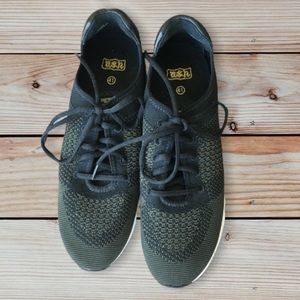 ASH Lucky Leather- Trim Knit Sneakers NWOB